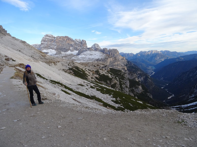 ai piedi delle....Tre Cime di Lavaredo